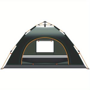 New 1pc tent camping equipment for 2-3 people, fully automatic outdoor equipment, portable camping gear, no need to set up a tent